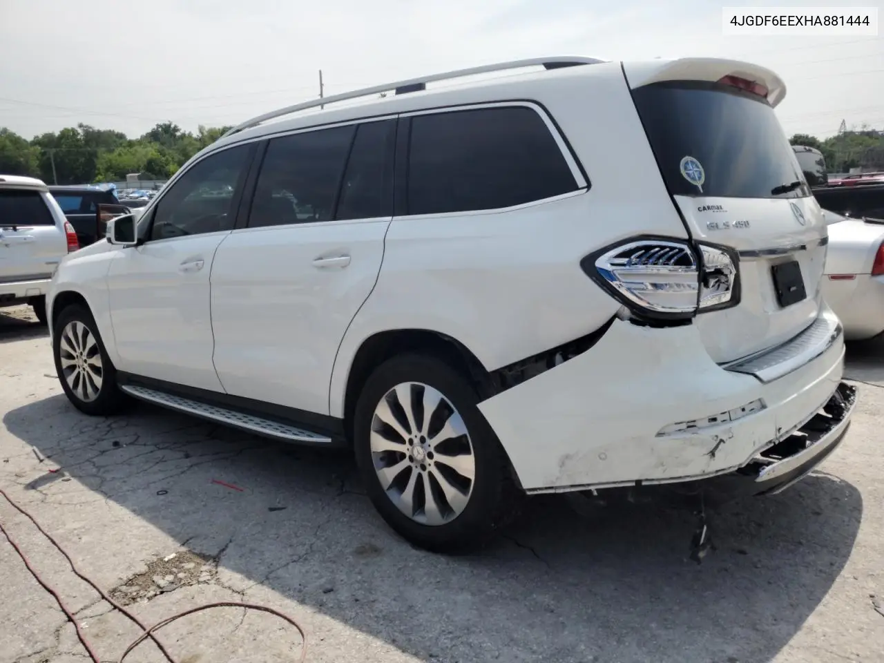 2017 Mercedes-Benz Gls 450 4Matic VIN: 4JGDF6EEXHA881444 Lot: 60126865