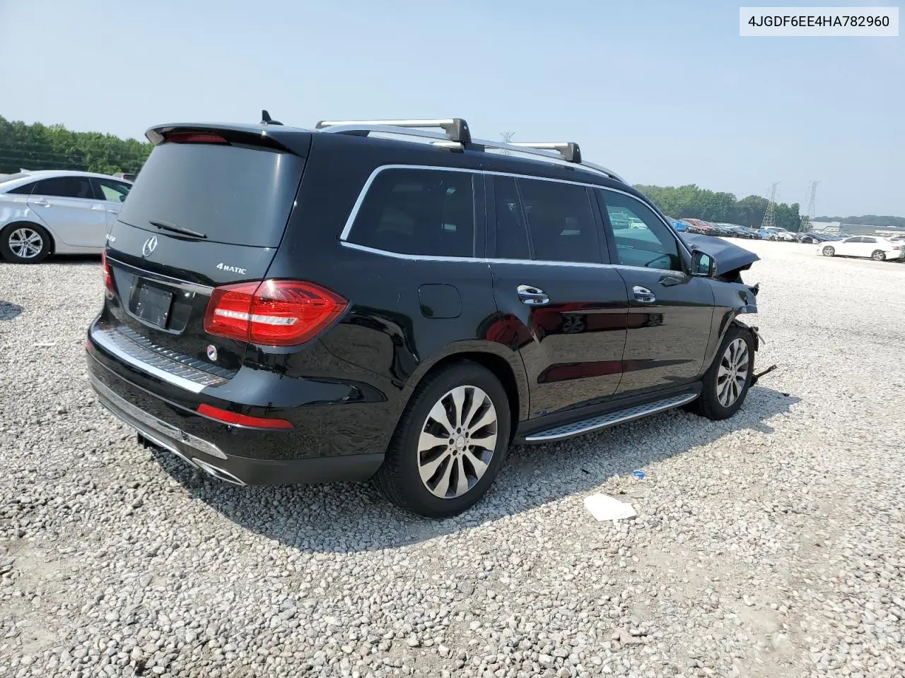 2017 Mercedes-Benz Gls 450 4Matic VIN: 4JGDF6EE4HA782960 Lot: 60368235
