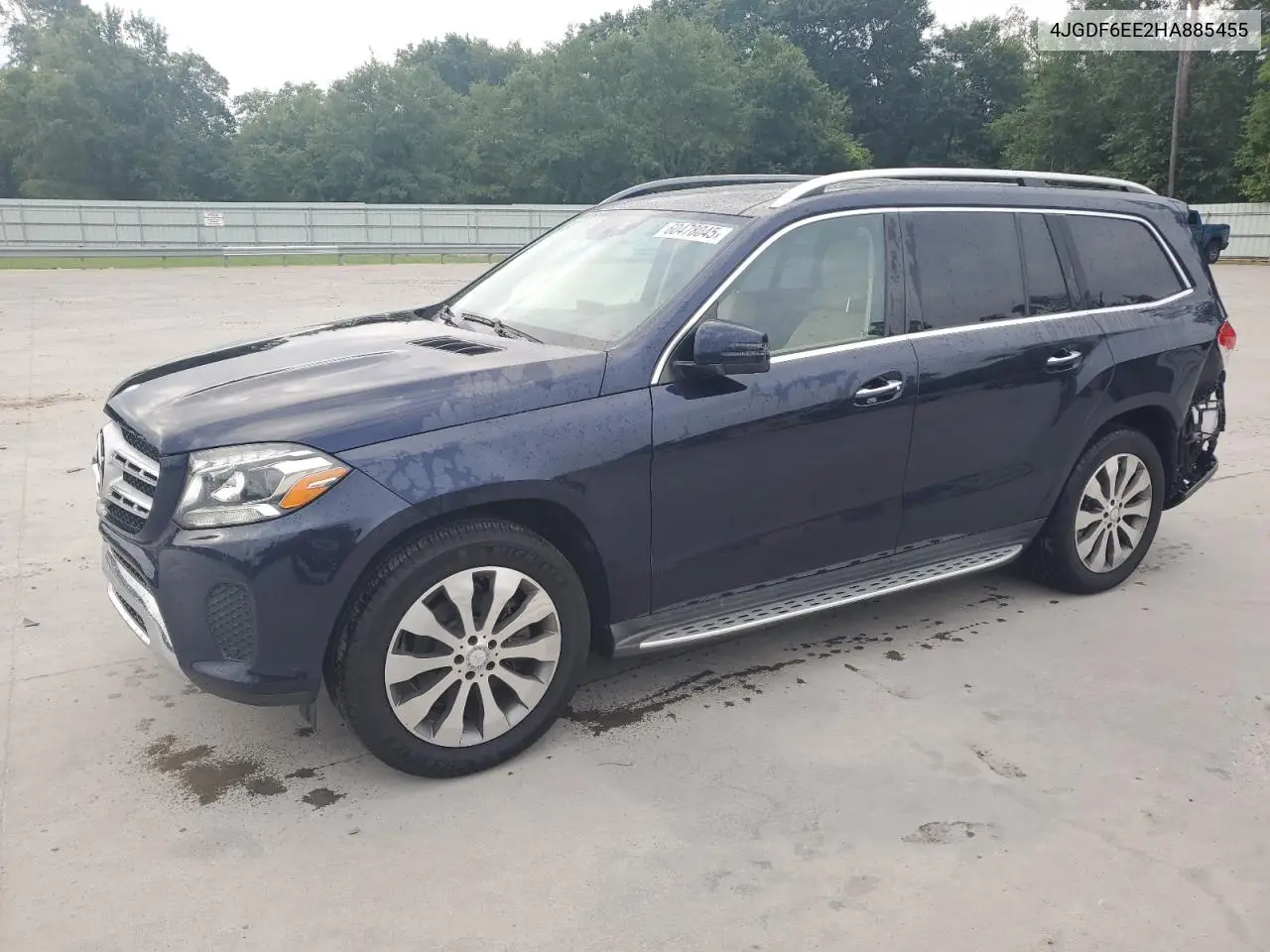 2017 Mercedes-Benz Gls 450 4Matic VIN: 4JGDF6EE2HA885455 Lot: 60478045
