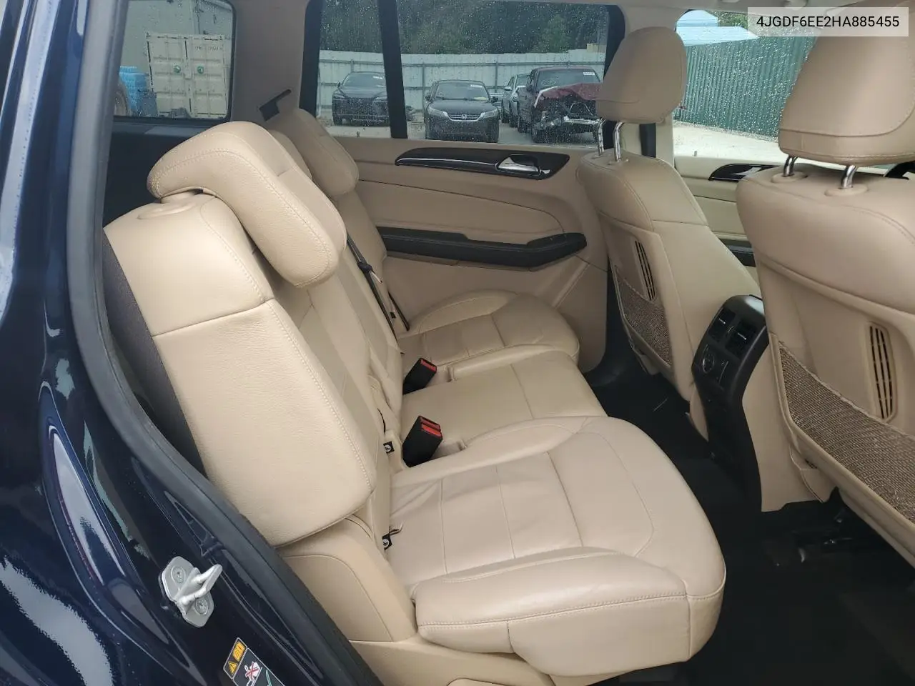 2017 Mercedes-Benz Gls 450 4Matic VIN: 4JGDF6EE2HA885455 Lot: 60478045