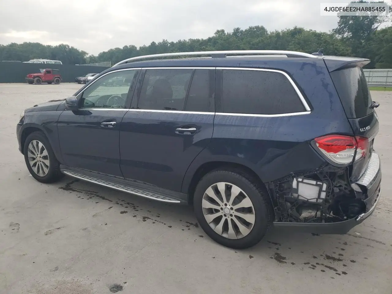 2017 Mercedes-Benz Gls 450 4Matic VIN: 4JGDF6EE2HA885455 Lot: 60478045