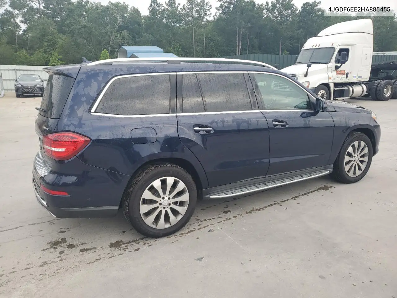 2017 Mercedes-Benz Gls 450 4Matic VIN: 4JGDF6EE2HA885455 Lot: 60478045