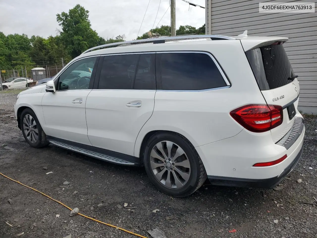 2017 Mercedes-Benz Gls 450 4Matic VIN: 4JGDF6EEXHA763913 Lot: 61025185