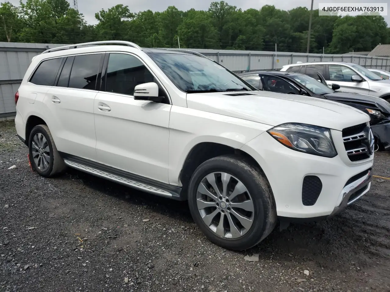 2017 Mercedes-Benz Gls 450 4Matic VIN: 4JGDF6EEXHA763913 Lot: 61025185