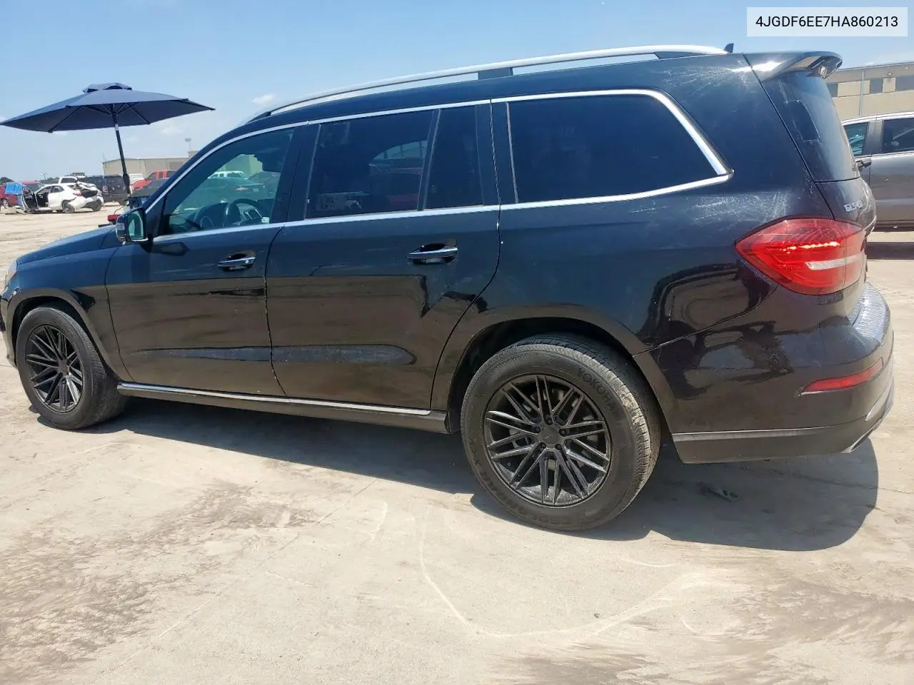 2017 Mercedes-Benz Gls 450 4Matic VIN: 4JGDF6EE7HA860213 Lot: 61071735