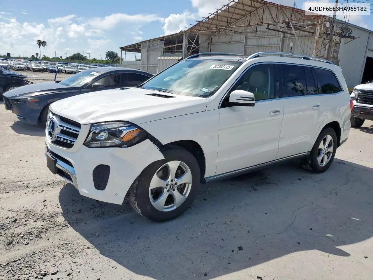 2017 Mercedes-Benz Gls 450 4Matic VIN: 4JGDF6EE3HA968182 Lot: 62398725