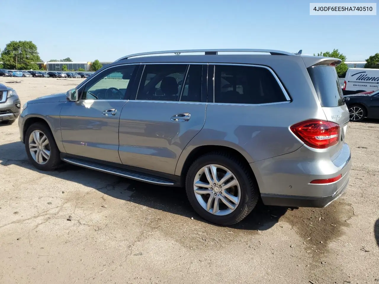 2017 Mercedes-Benz Gls 450 4Matic VIN: 4JGDF6EE5HA740510 Lot: 62534925