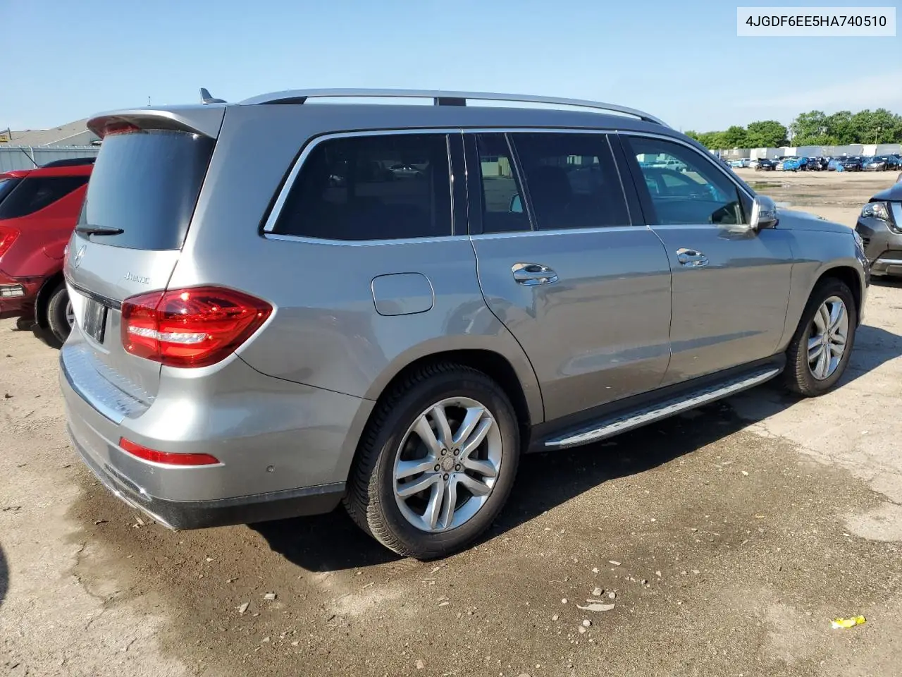 2017 Mercedes-Benz Gls 450 4Matic VIN: 4JGDF6EE5HA740510 Lot: 62534925