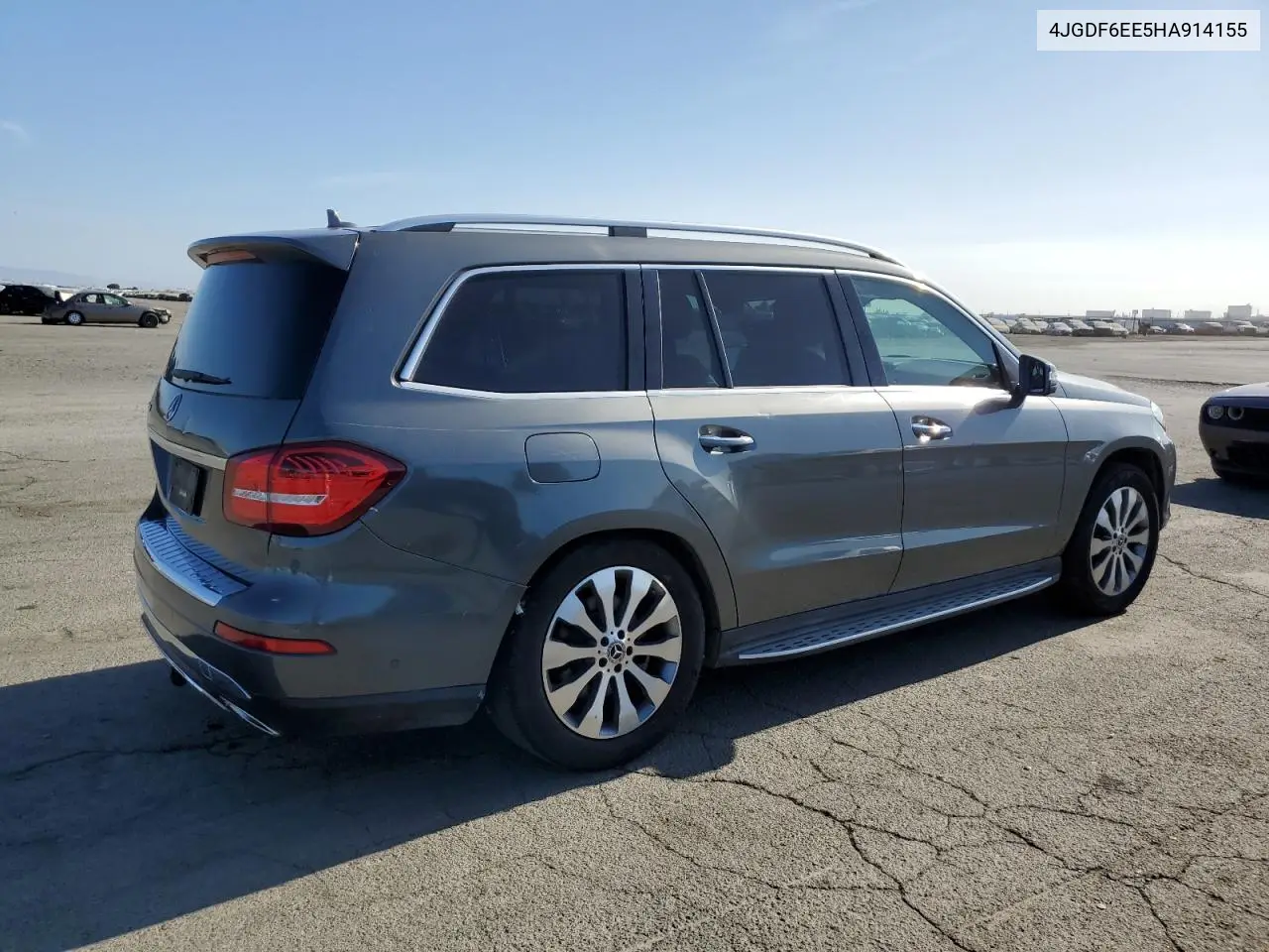 2017 Mercedes-Benz Gls 450 4Matic VIN: 4JGDF6EE5HA914155 Lot: 62539245