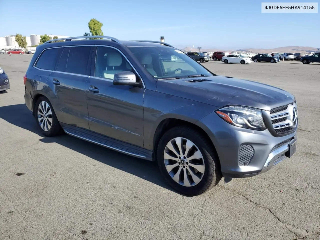 2017 Mercedes-Benz Gls 450 4Matic VIN: 4JGDF6EE5HA914155 Lot: 62539245