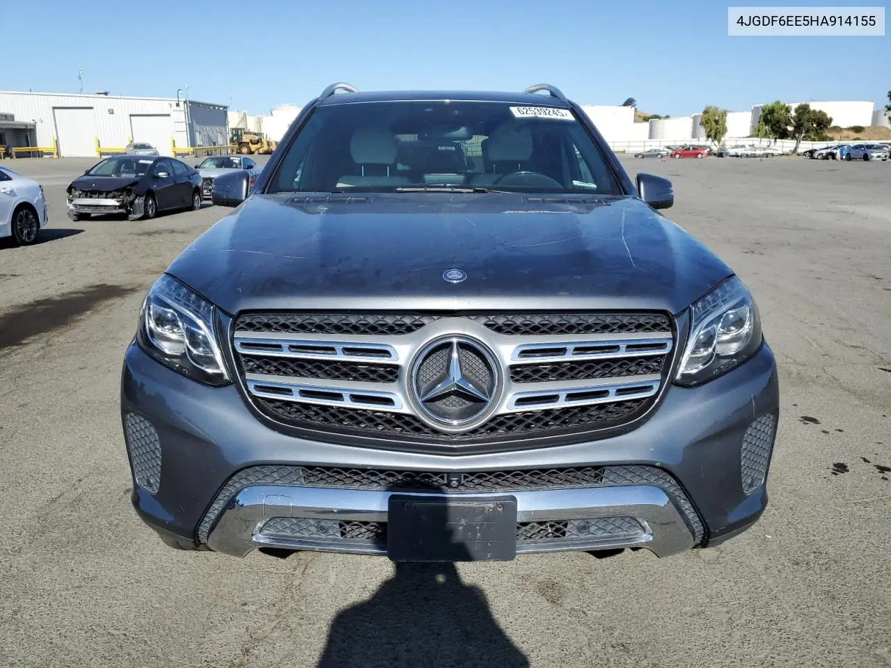 2017 Mercedes-Benz Gls 450 4Matic VIN: 4JGDF6EE5HA914155 Lot: 62539245