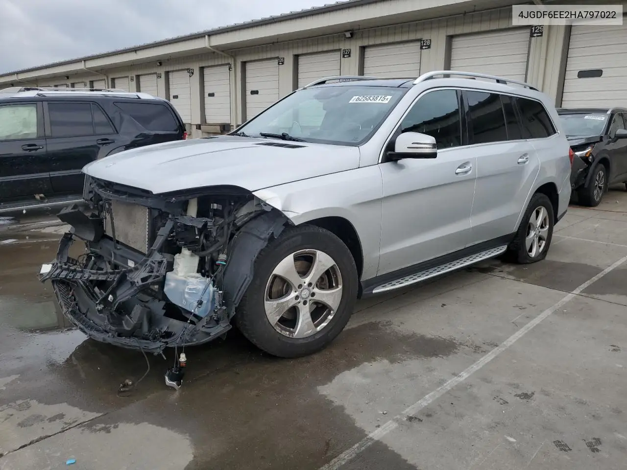 2017 Mercedes-Benz Gls 450 4Matic VIN: 4JGDF6EE2HA797022 Lot: 62583815