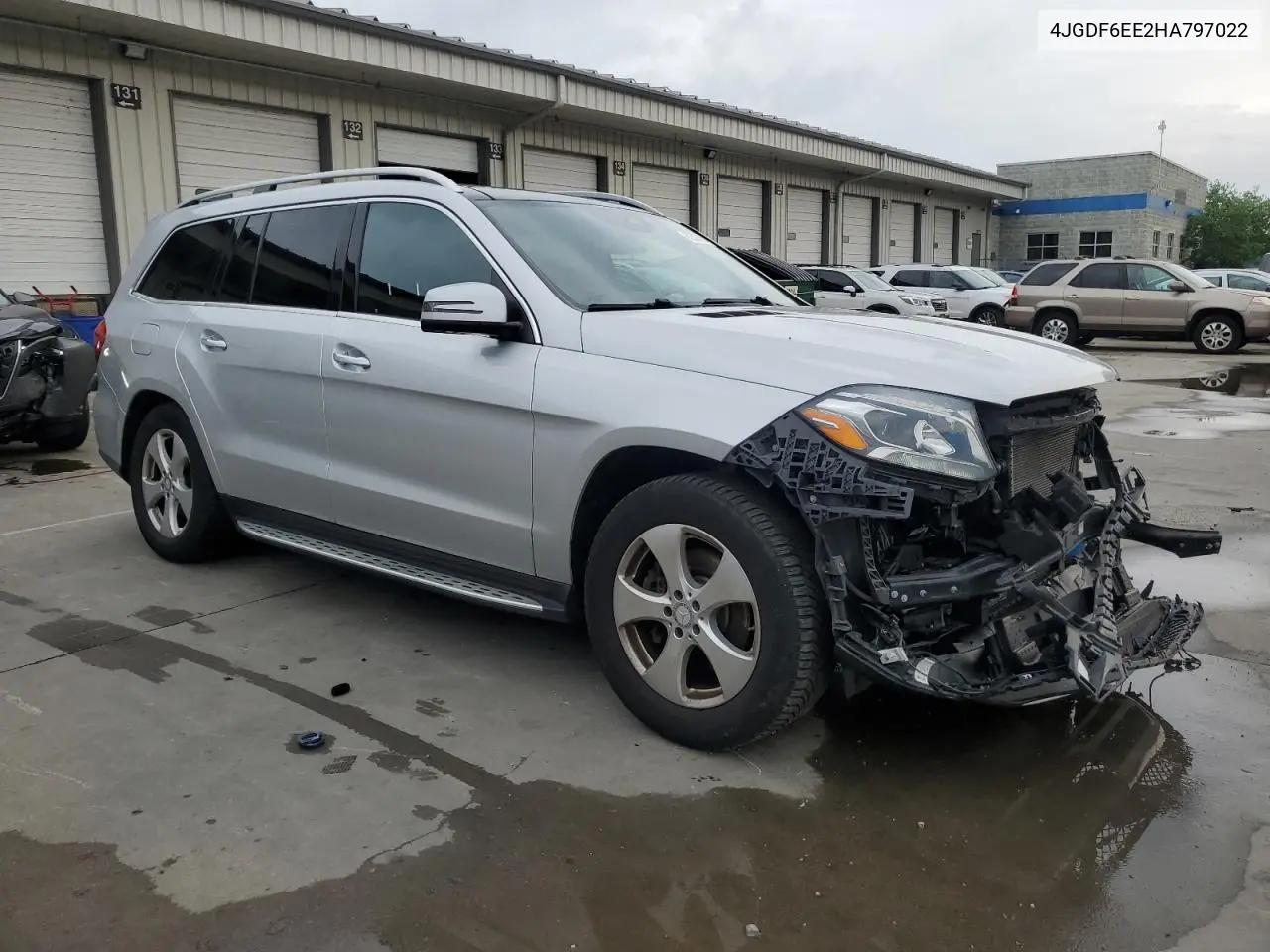 2017 Mercedes-Benz Gls 450 4Matic VIN: 4JGDF6EE2HA797022 Lot: 62583815