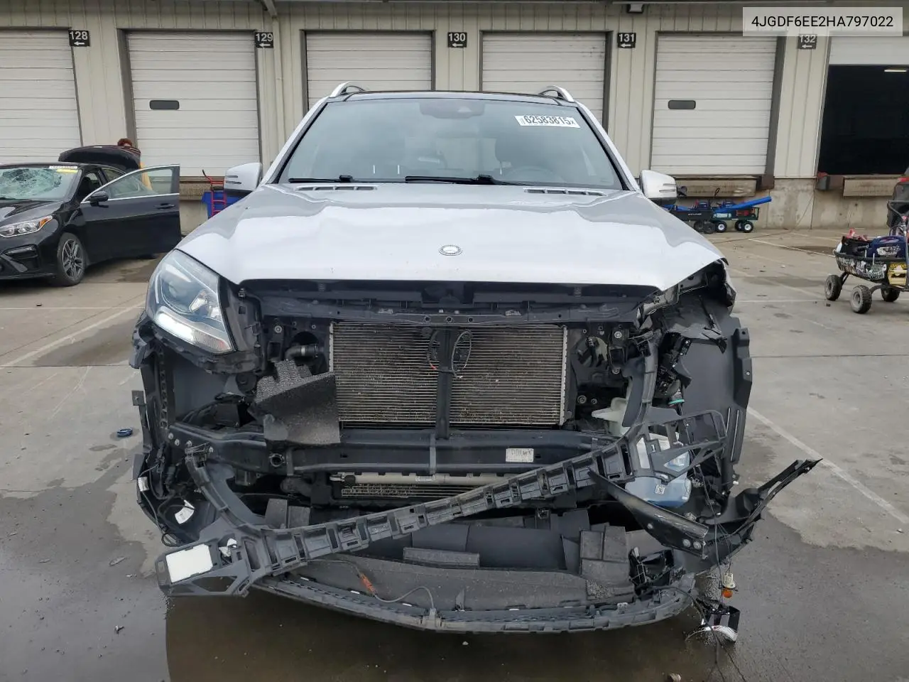 2017 Mercedes-Benz Gls 450 4Matic VIN: 4JGDF6EE2HA797022 Lot: 62583815