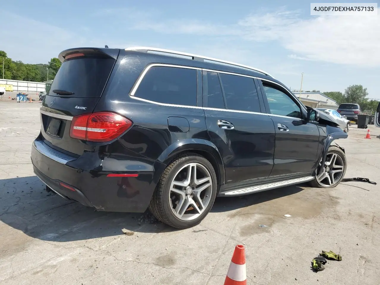 2017 Mercedes-Benz Gls 550 4Matic VIN: 4JGDF7DEXHA757133 Lot: 62826045