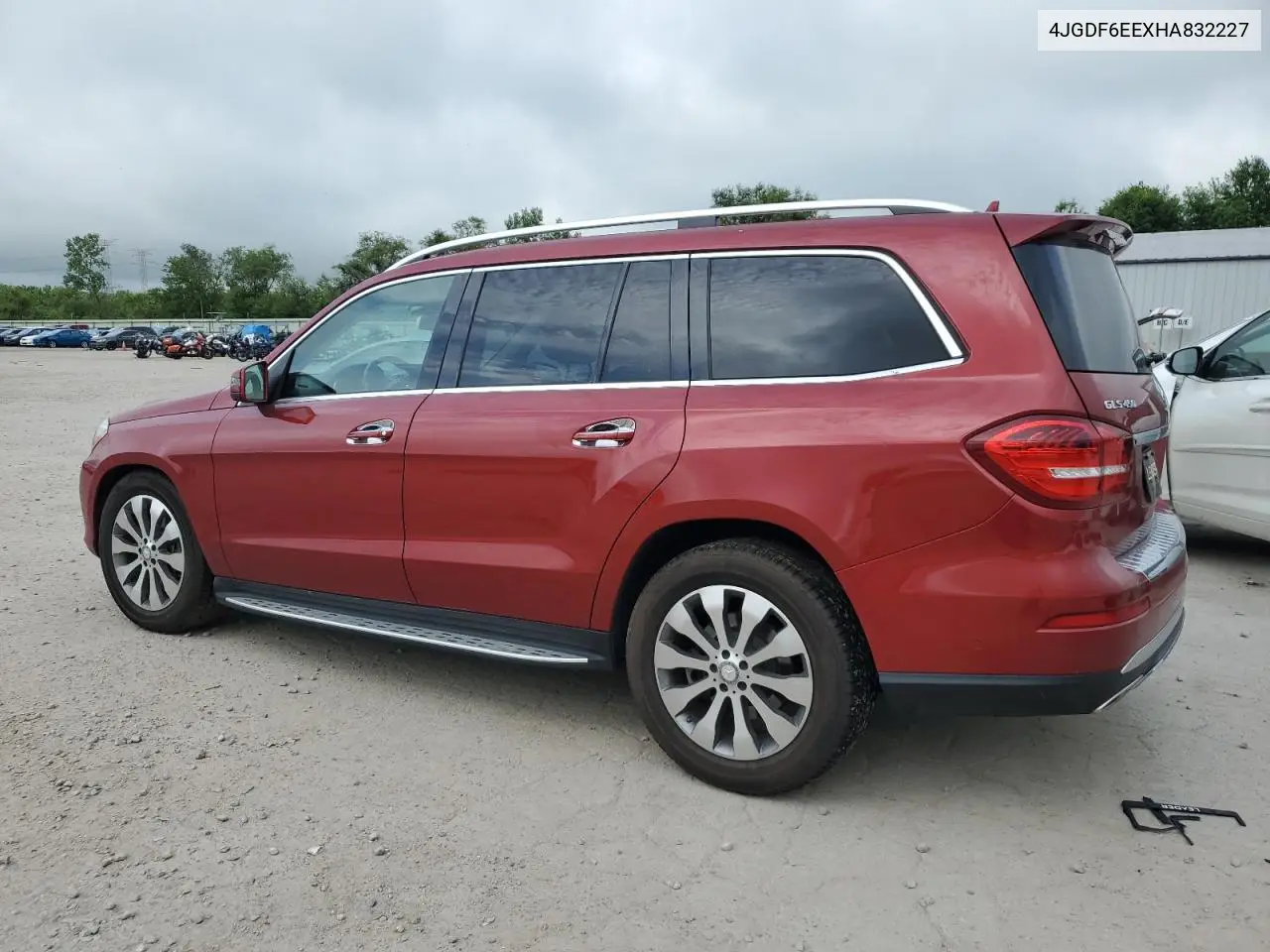2017 Mercedes-Benz Gls 450 4Matic VIN: 4JGDF6EEXHA832227 Lot: 62850295