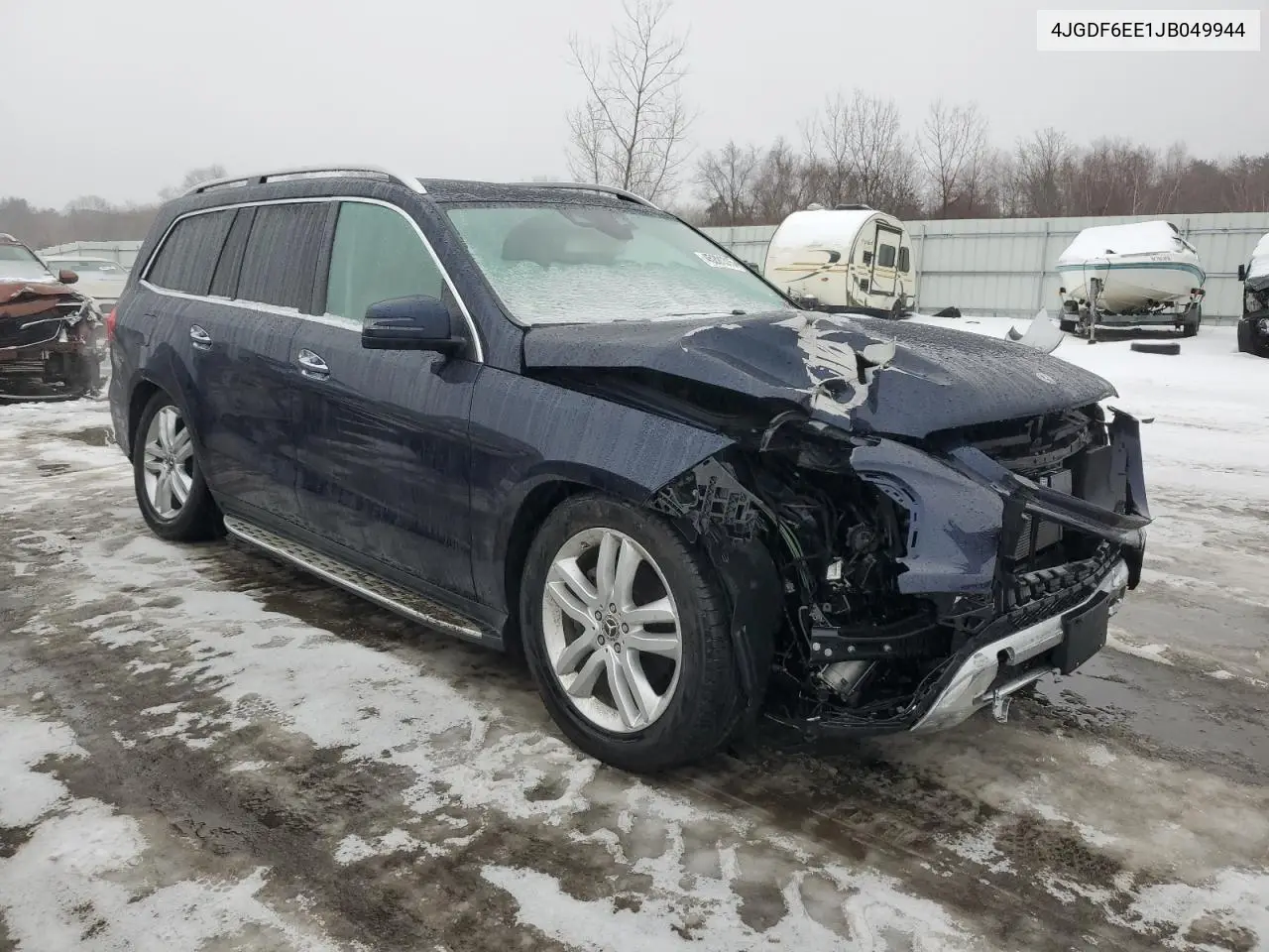 2018 Mercedes-Benz Gls 450 4Matic VIN: 4JGDF6EE1JB049944 Lot: 45201315