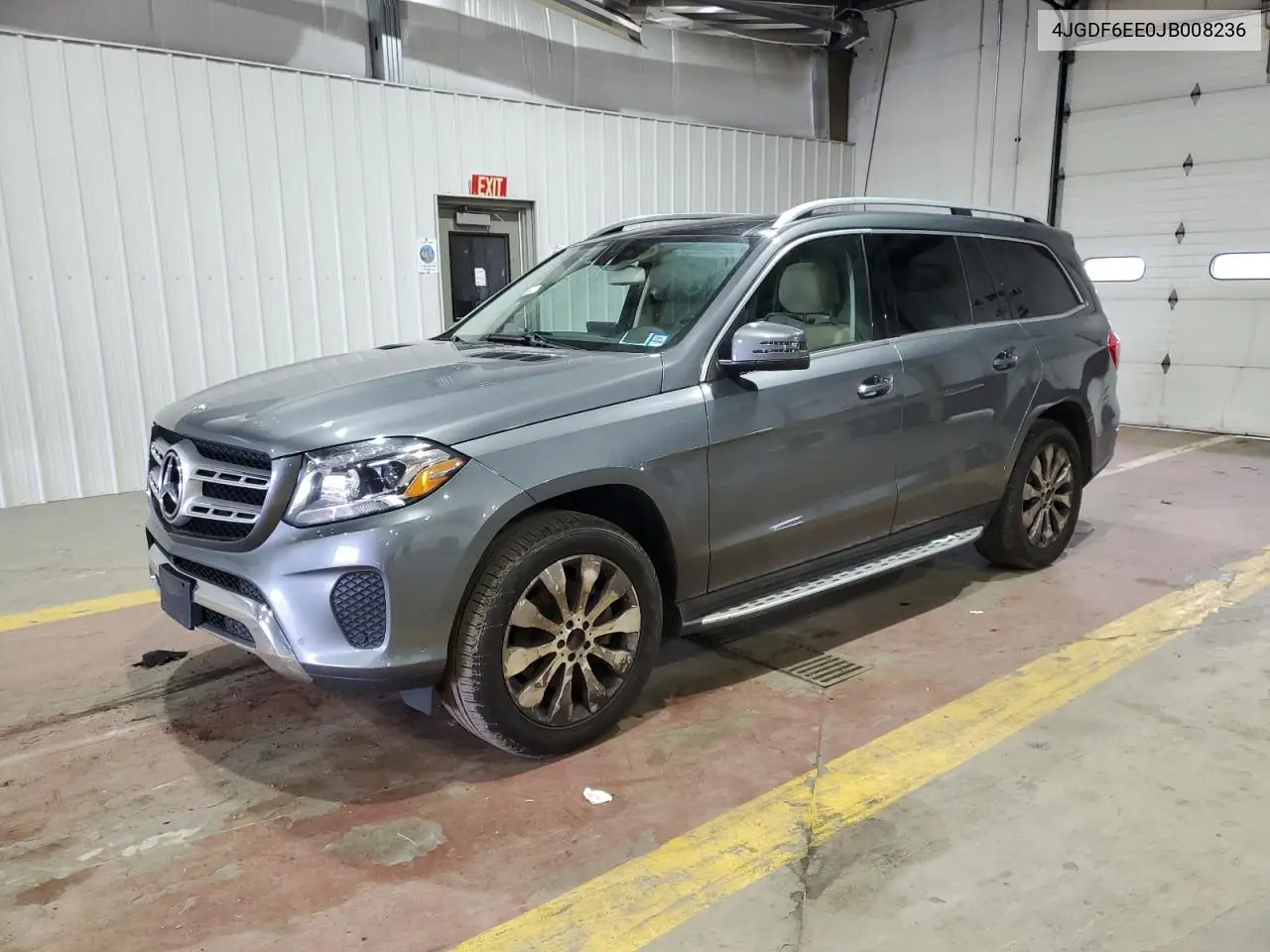 2018 Mercedes-Benz Gls 450 4Matic VIN: 4JGDF6EE0JB008236 Lot: 52178285