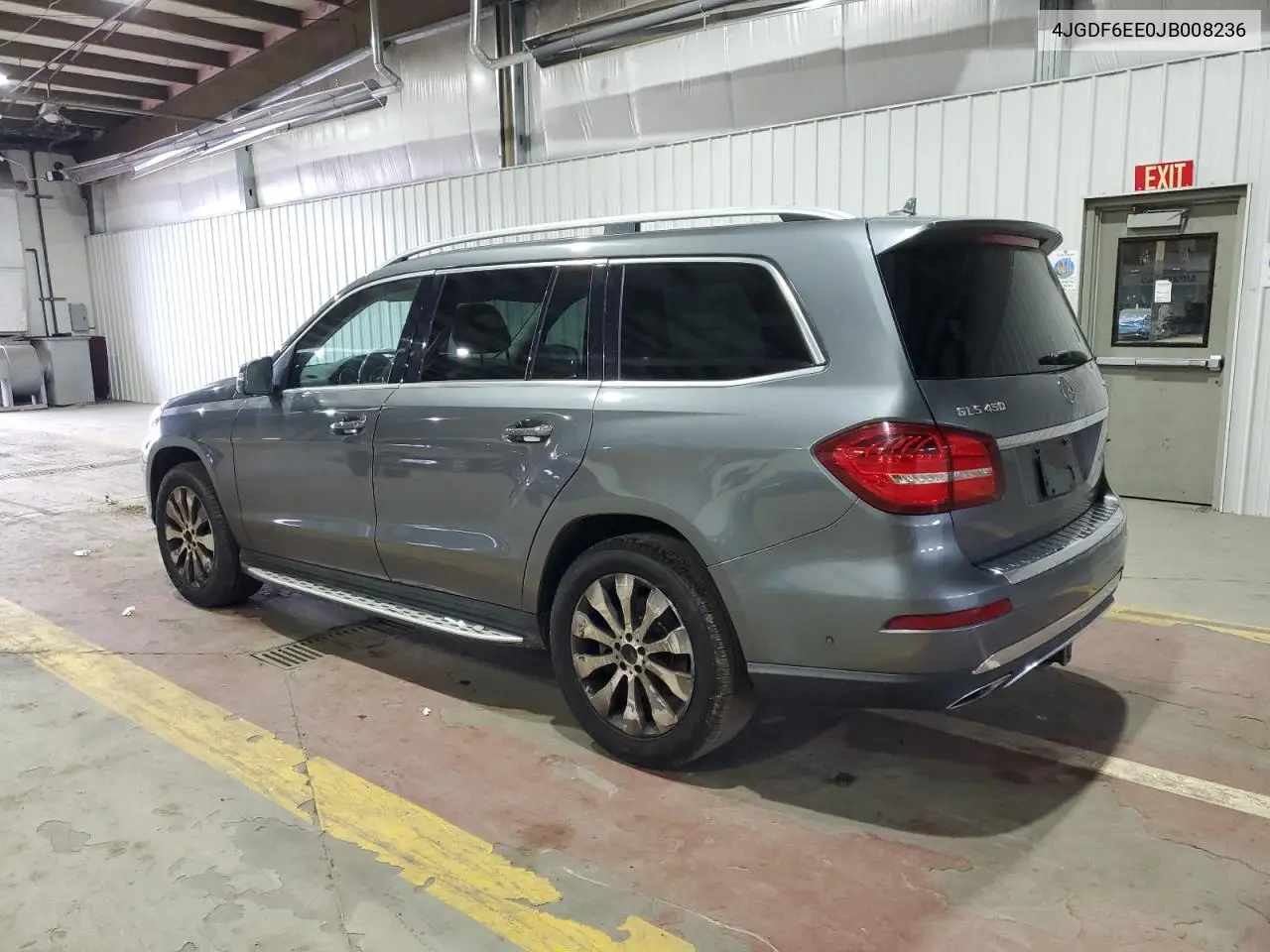 2018 Mercedes-Benz Gls 450 4Matic VIN: 4JGDF6EE0JB008236 Lot: 52178285