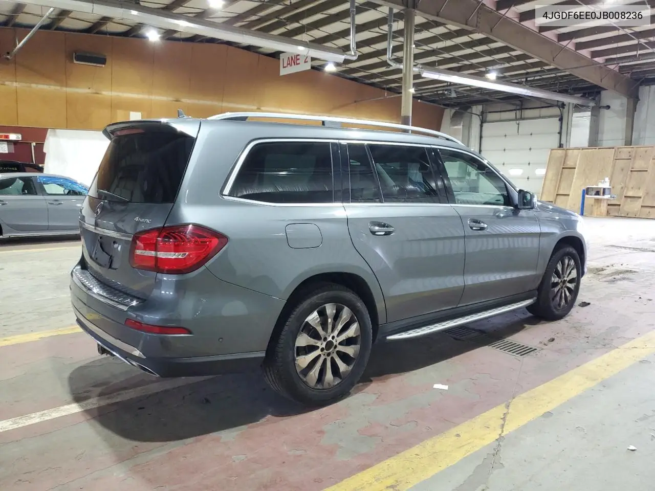 2018 Mercedes-Benz Gls 450 4Matic VIN: 4JGDF6EE0JB008236 Lot: 52178285