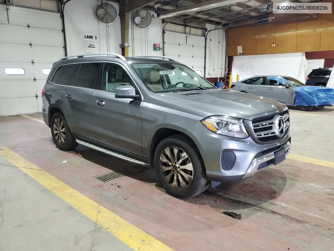 2018 Mercedes-Benz Gls 450 4Matic VIN: 4JGDF6EE0JB008236 Lot: 52178285