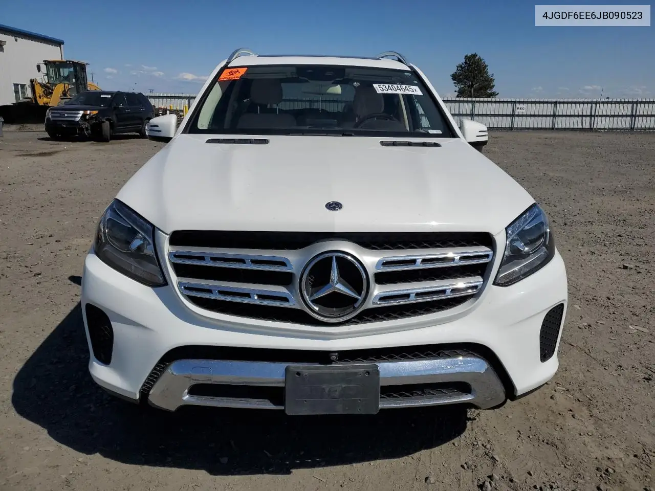 2018 Mercedes-Benz Gls 450 4Matic VIN: 4JGDF6EE6JB090523 Lot: 53404645