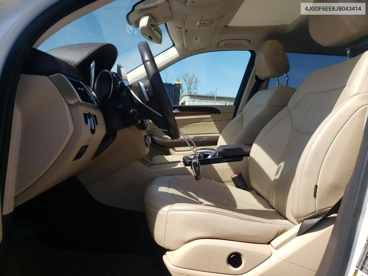 2018 Mercedes-Benz Gls 450 4Matic VIN: 4JGDF6EE8JB043414 Lot: 54758295