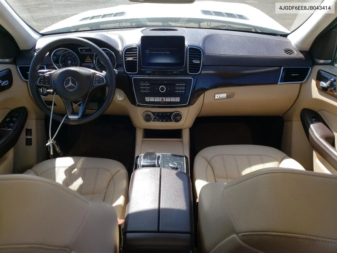 2018 Mercedes-Benz Gls 450 4Matic VIN: 4JGDF6EE8JB043414 Lot: 54758295