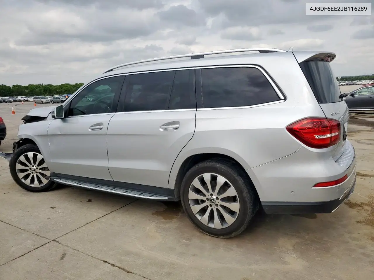 2018 Mercedes-Benz Gls 450 4Matic VIN: 4JGDF6EE2JB116289 Lot: 54772115