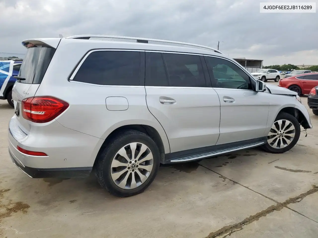 2018 Mercedes-Benz Gls 450 4Matic VIN: 4JGDF6EE2JB116289 Lot: 54772115