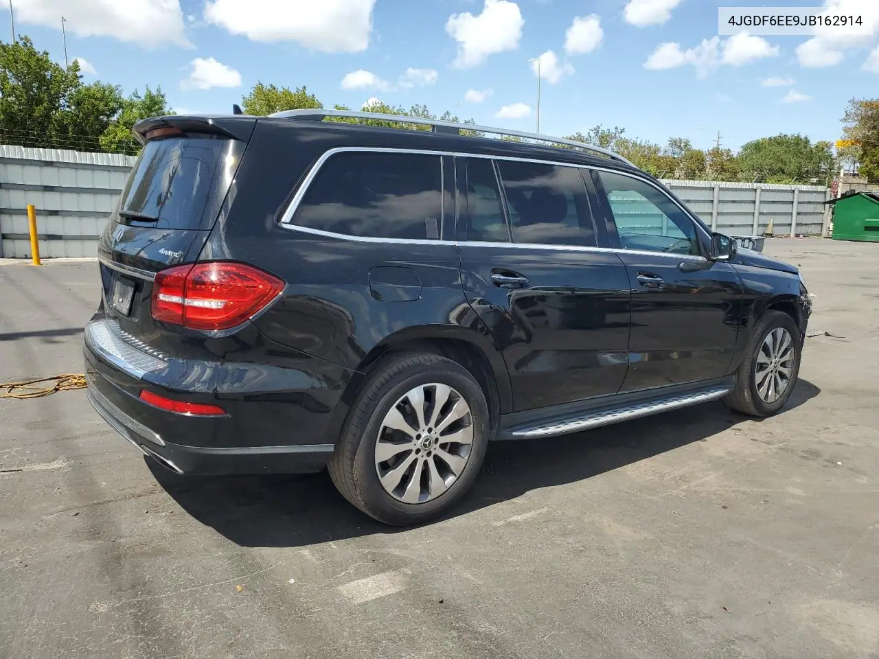 2018 Mercedes-Benz Gls 450 4Matic VIN: 4JGDF6EE9JB162914 Lot: 55346545