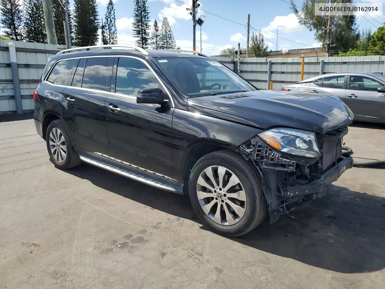 2018 Mercedes-Benz Gls 450 4Matic VIN: 4JGDF6EE9JB162914 Lot: 55346545
