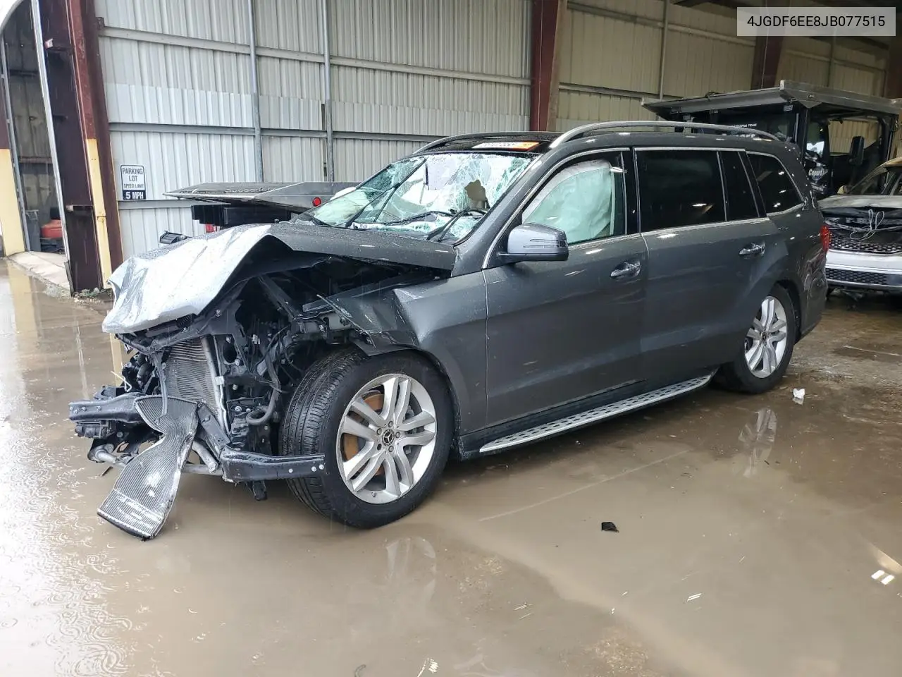 2018 Mercedes-Benz Gls 450 4Matic VIN: 4JGDF6EE8JB077515 Lot: 56137355