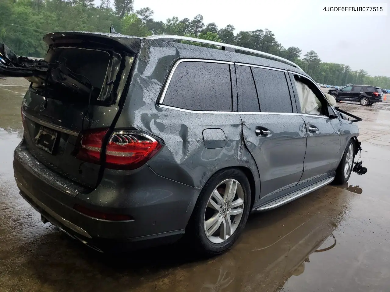 2018 Mercedes-Benz Gls 450 4Matic VIN: 4JGDF6EE8JB077515 Lot: 56137355