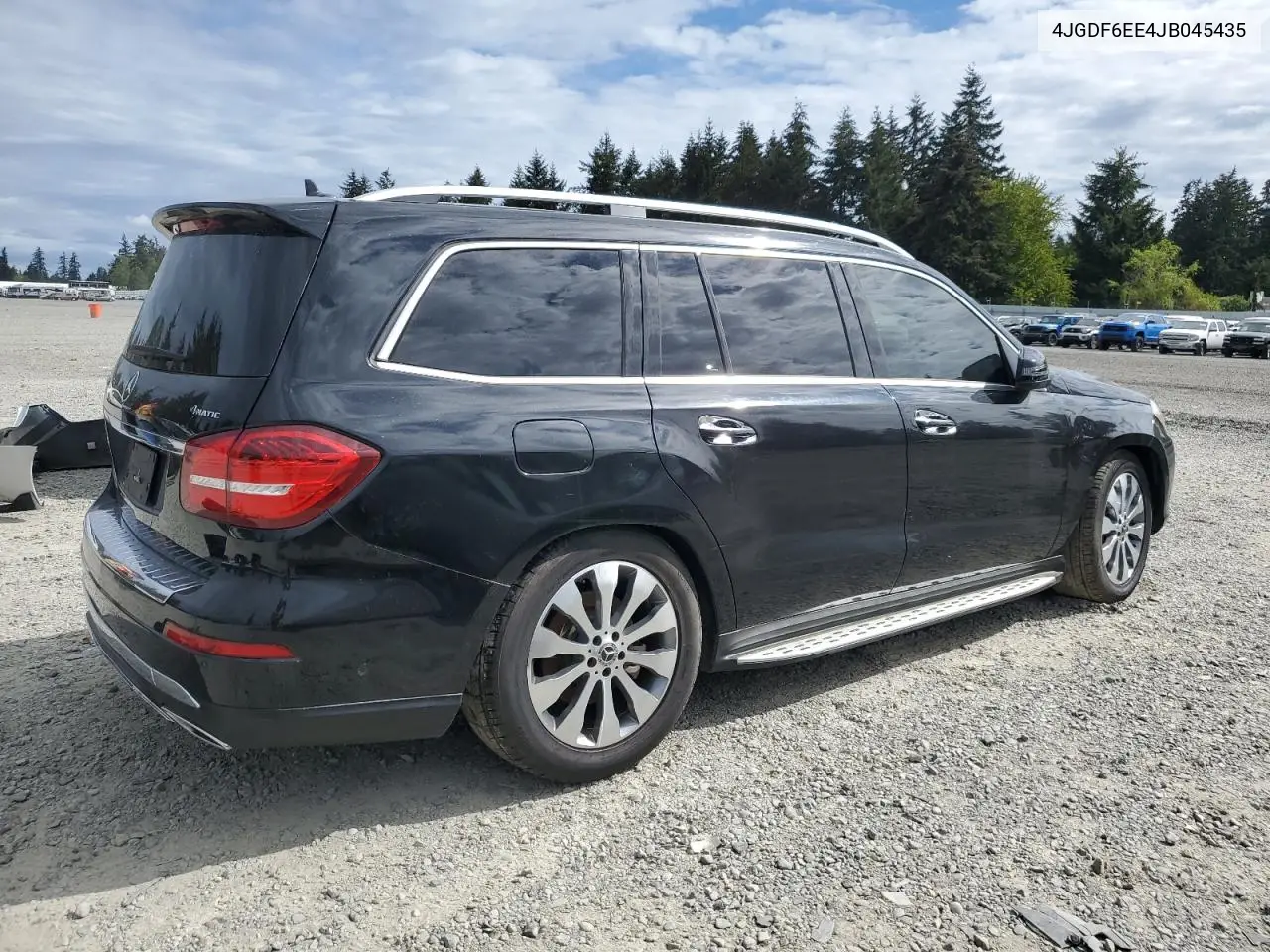 2018 Mercedes-Benz Gls 450 4Matic VIN: 4JGDF6EE4JB045435 Lot: 56171105