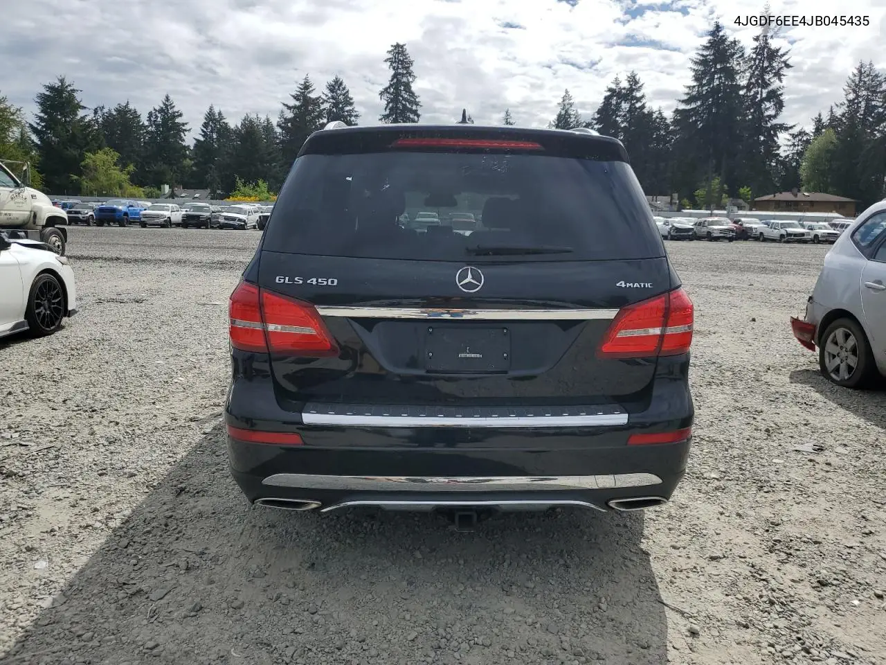 2018 Mercedes-Benz Gls 450 4Matic VIN: 4JGDF6EE4JB045435 Lot: 56171105