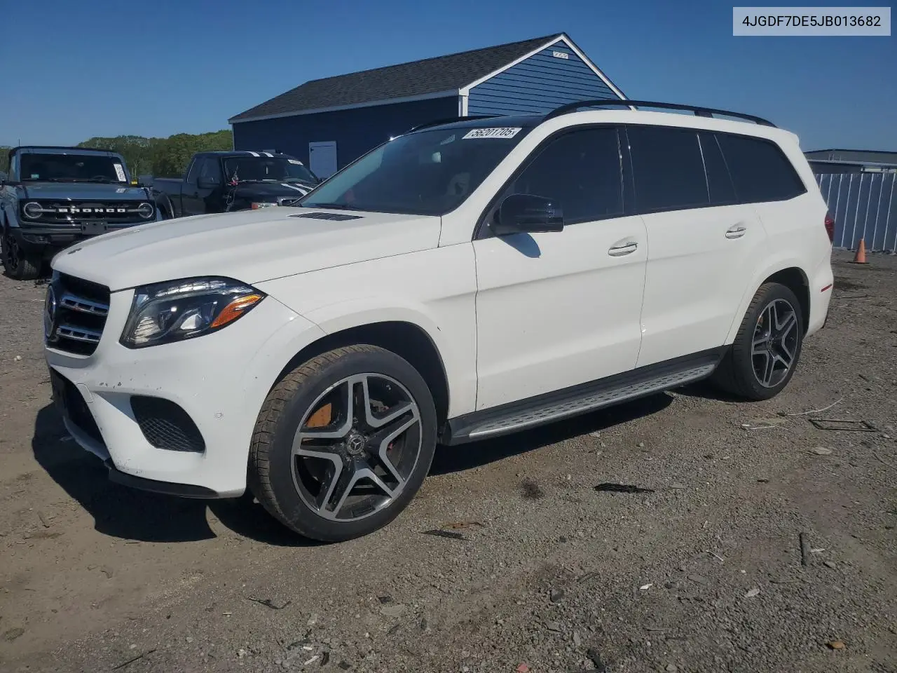 2018 Mercedes-Benz Gls 550 4Matic VIN: 4JGDF7DE5JB013682 Lot: 56201705