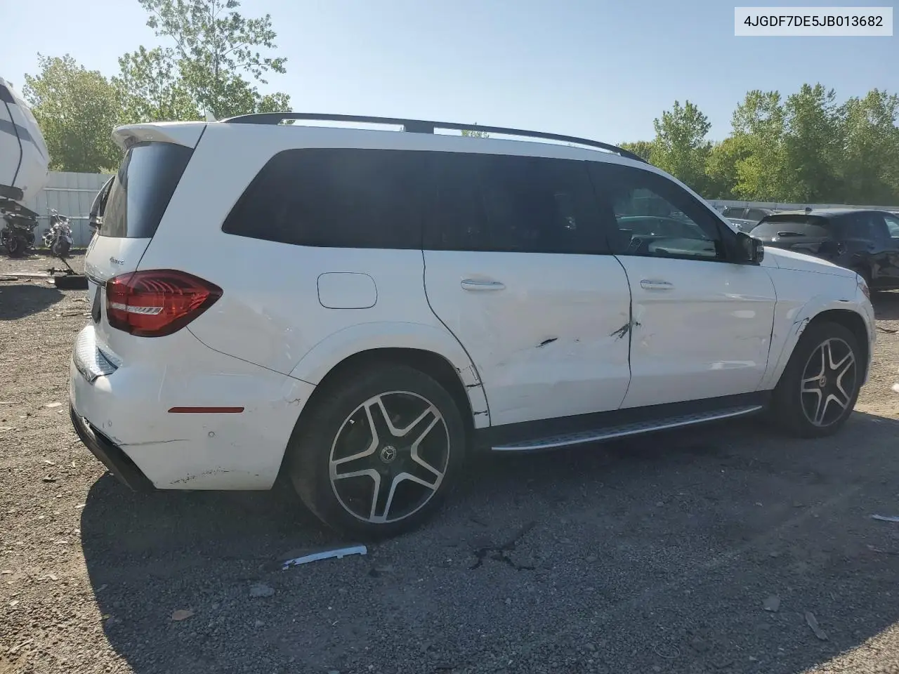 2018 Mercedes-Benz Gls 550 4Matic VIN: 4JGDF7DE5JB013682 Lot: 56201705