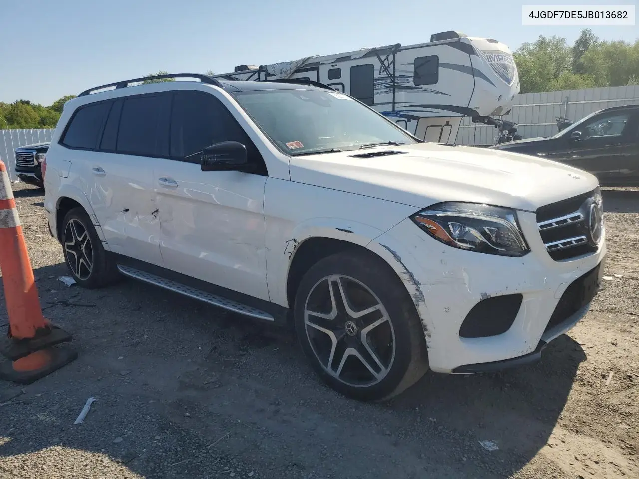2018 Mercedes-Benz Gls 550 4Matic VIN: 4JGDF7DE5JB013682 Lot: 56201705