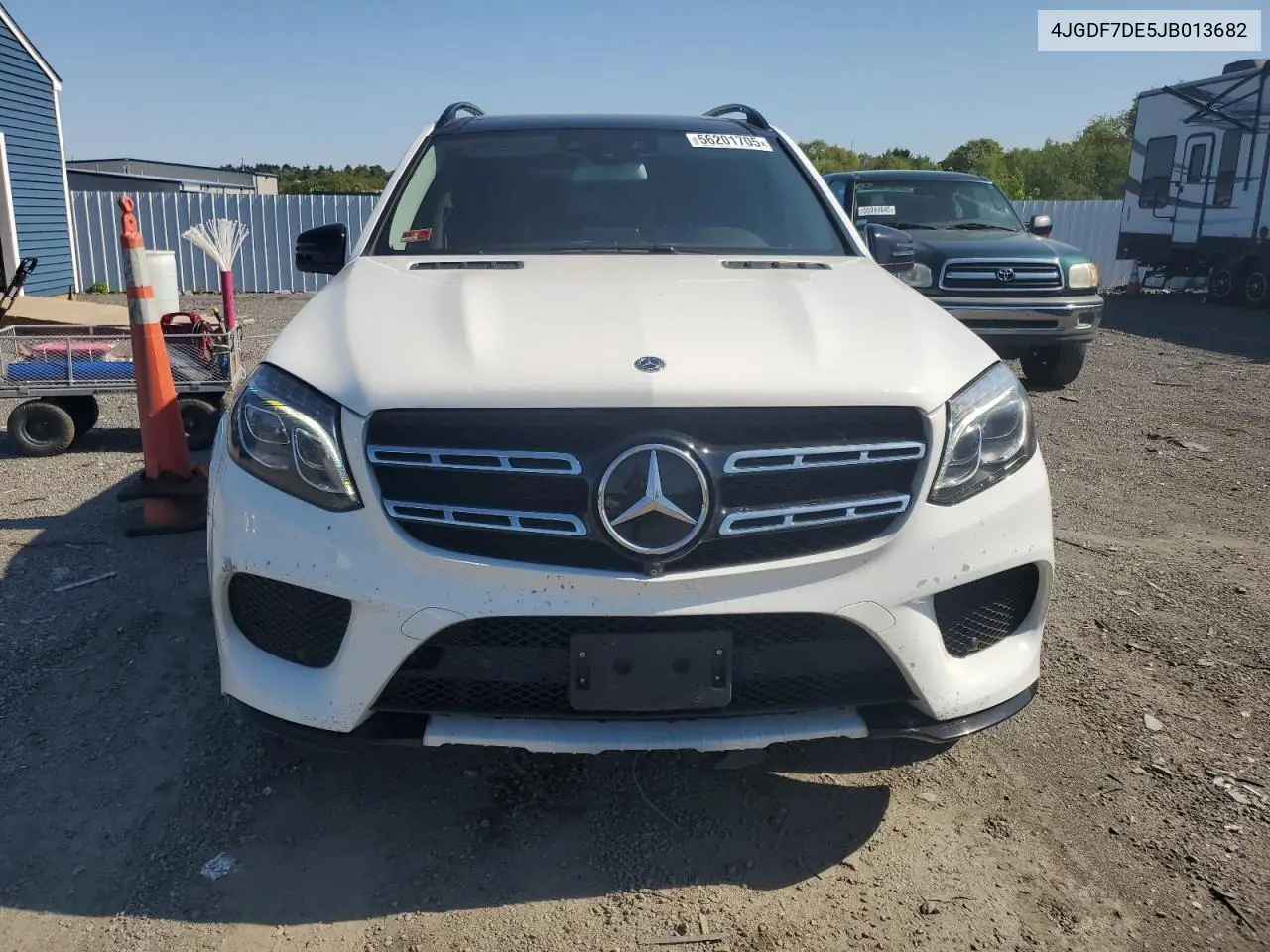 2018 Mercedes-Benz Gls 550 4Matic VIN: 4JGDF7DE5JB013682 Lot: 56201705