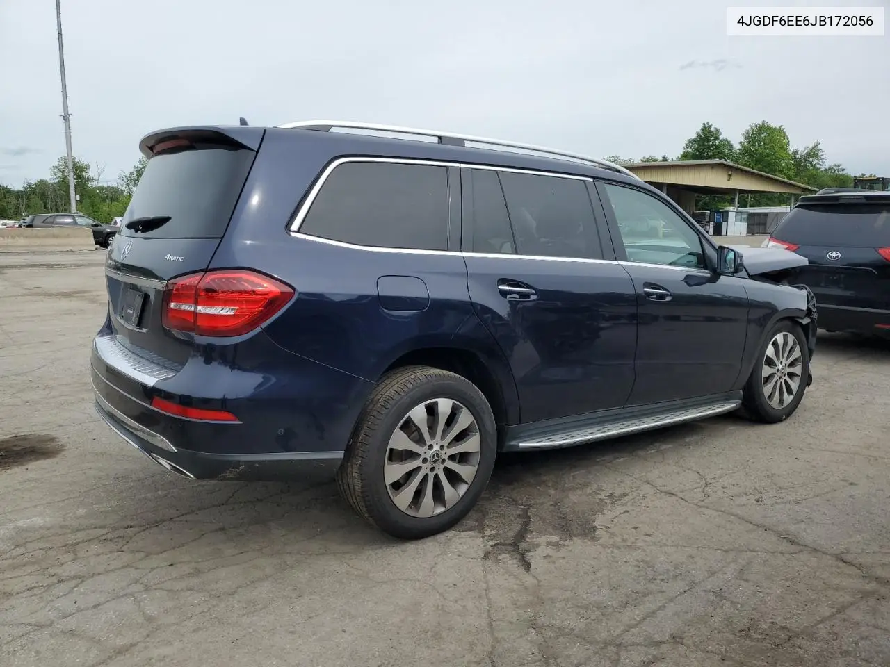 2018 Mercedes-Benz Gls 450 4Matic VIN: 4JGDF6EE6JB172056 Lot: 58337315