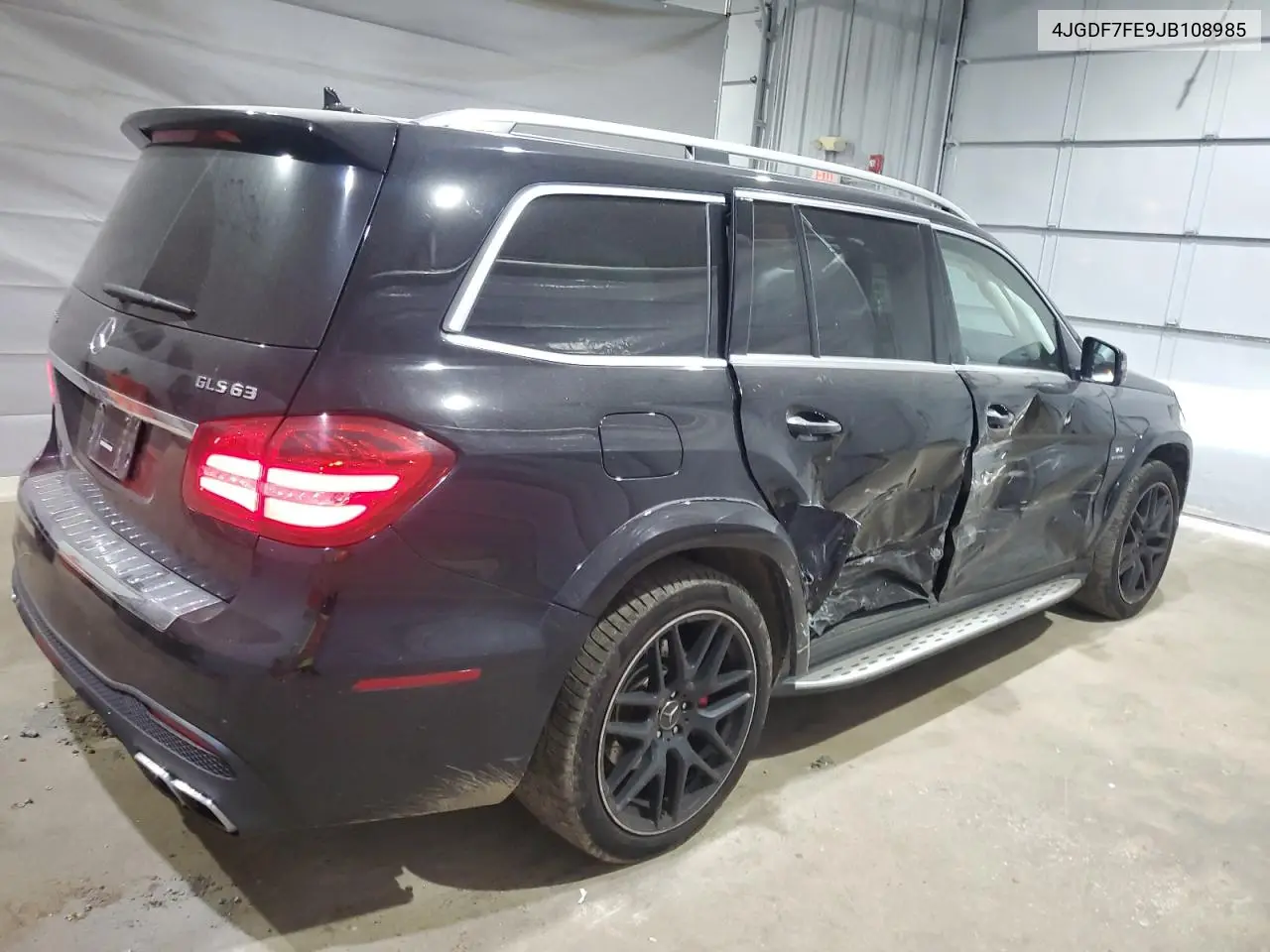 2018 Mercedes-Benz Gls 63 Amg 4Matic VIN: 4JGDF7FE9JB108985 Lot: 59777535
