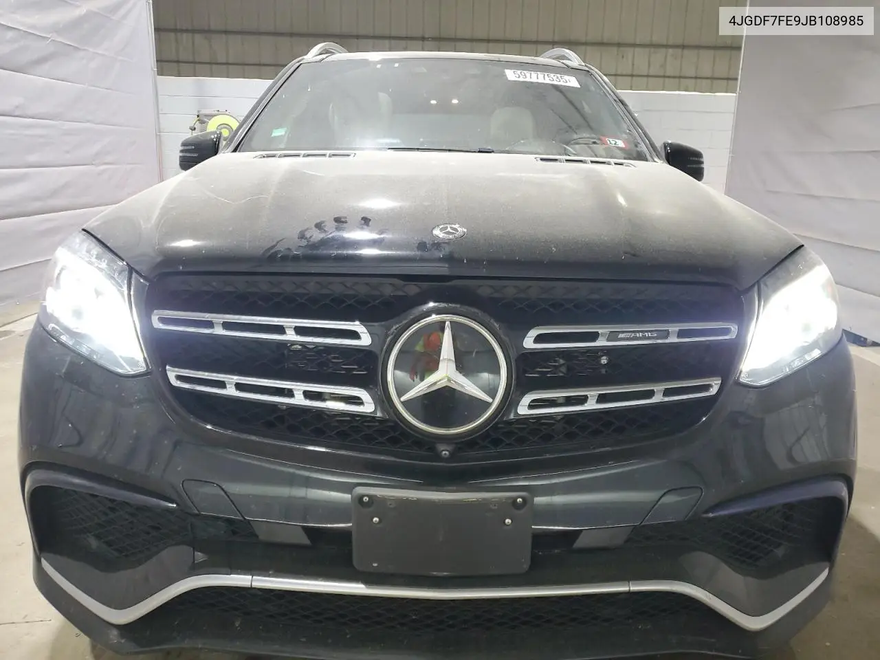 2018 Mercedes-Benz Gls 63 Amg 4Matic VIN: 4JGDF7FE9JB108985 Lot: 59777535