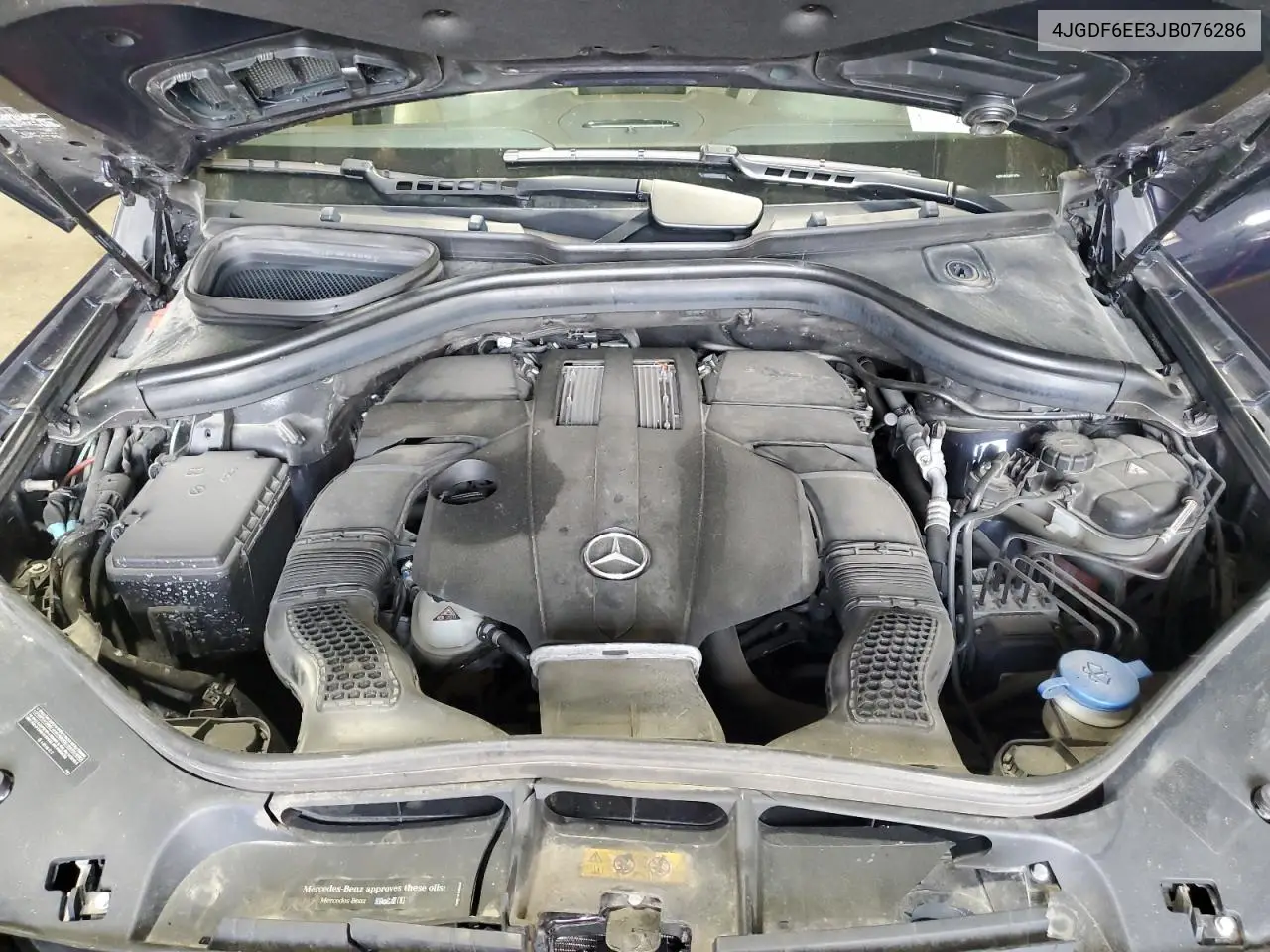2018 Mercedes-Benz Gls 450 4Matic VIN: 4JGDF6EE3JB076286 Lot: 60173115