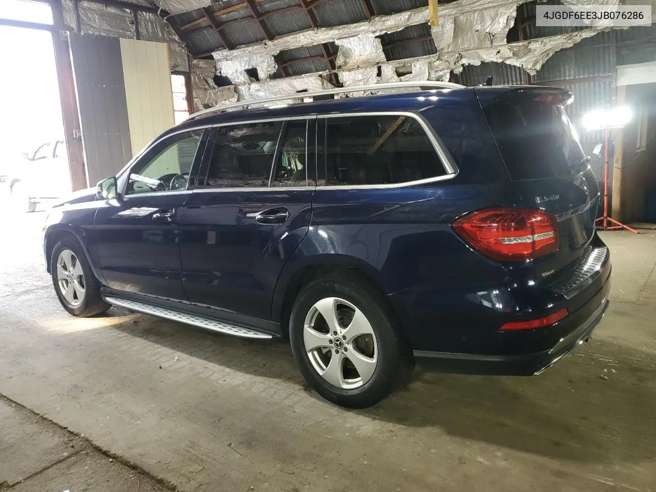 2018 Mercedes-Benz Gls 450 4Matic VIN: 4JGDF6EE3JB076286 Lot: 60173115
