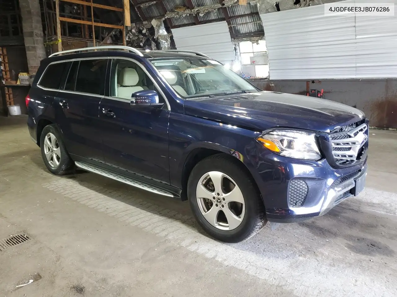 2018 Mercedes-Benz Gls 450 4Matic VIN: 4JGDF6EE3JB076286 Lot: 60173115