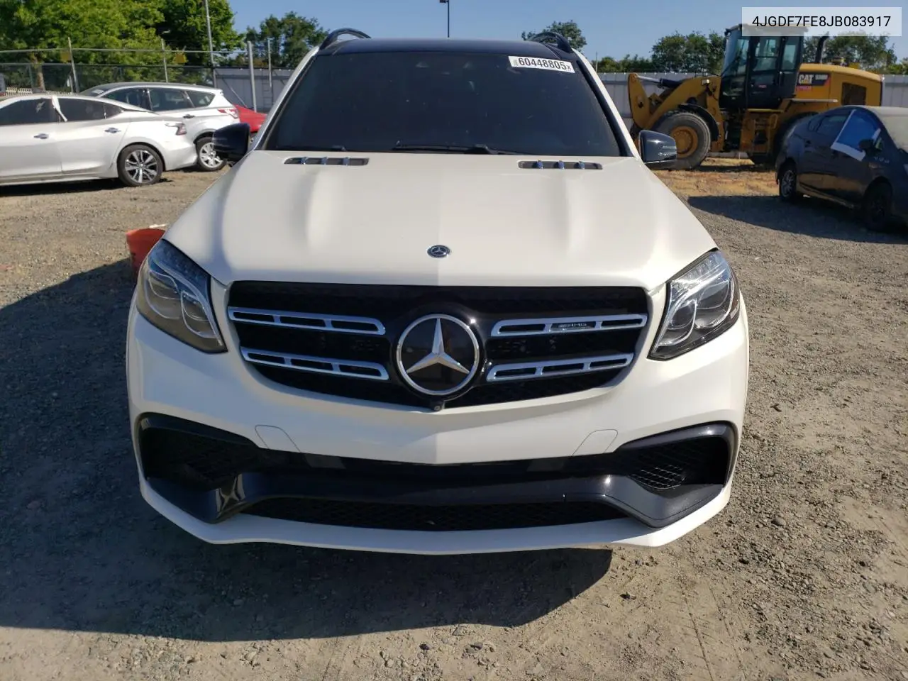 2018 Mercedes-Benz Gls 63 Amg 4Matic VIN: 4JGDF7FE8JB083917 Lot: 60448805