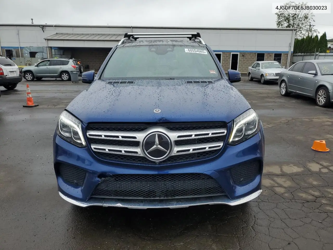 2018 Mercedes-Benz Gls 550 4Matic VIN: 4JGDF7DE6JB030023 Lot: 60554665