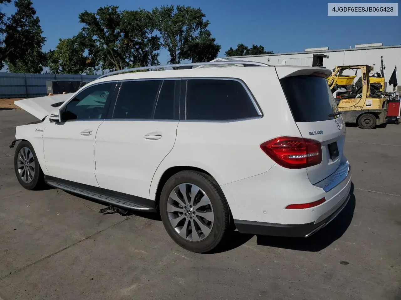 2018 Mercedes-Benz Gls 450 4Matic VIN: 4JGDF6EE8JB065428 Lot: 60571055
