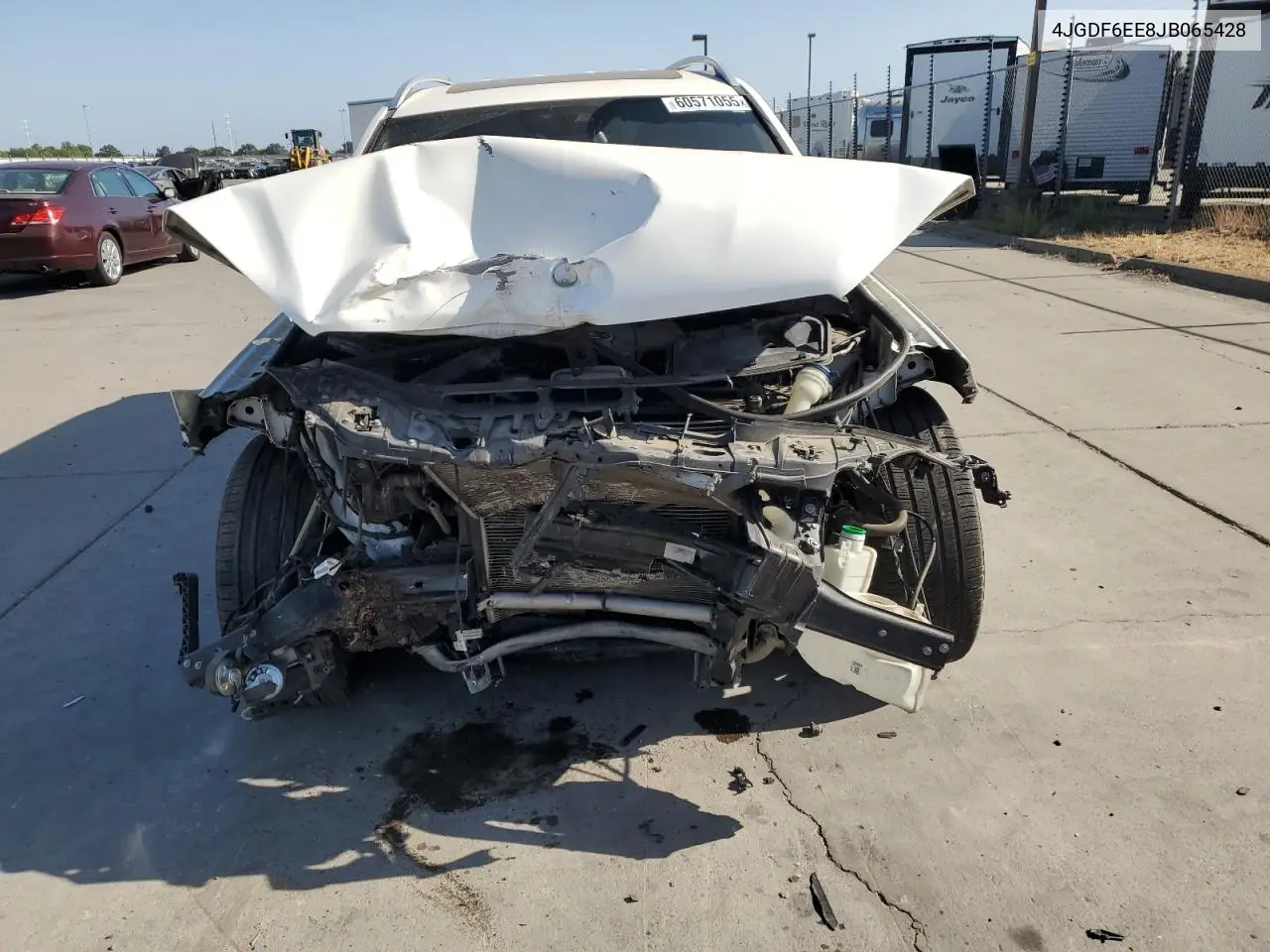 2018 Mercedes-Benz Gls 450 4Matic VIN: 4JGDF6EE8JB065428 Lot: 60571055